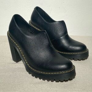 Dr. Martens Black Chunky Platform Shoes